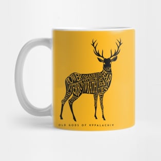 Horned Head: Meatchart Black Mug